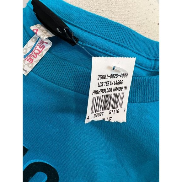 NWT Las Vegas Nevada Large high roller Coaster Graphic Tee Shirt T-Shirt Gift‎ - Picture 7 of 11